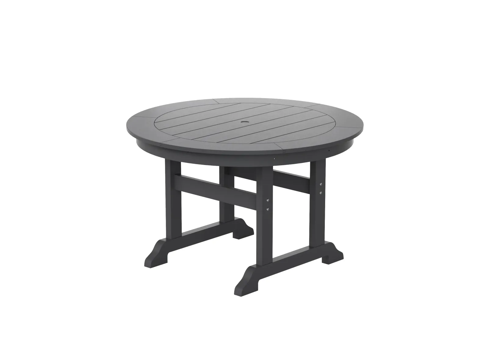 WestinTrends 47" Round Outdoor Patio Dining Table