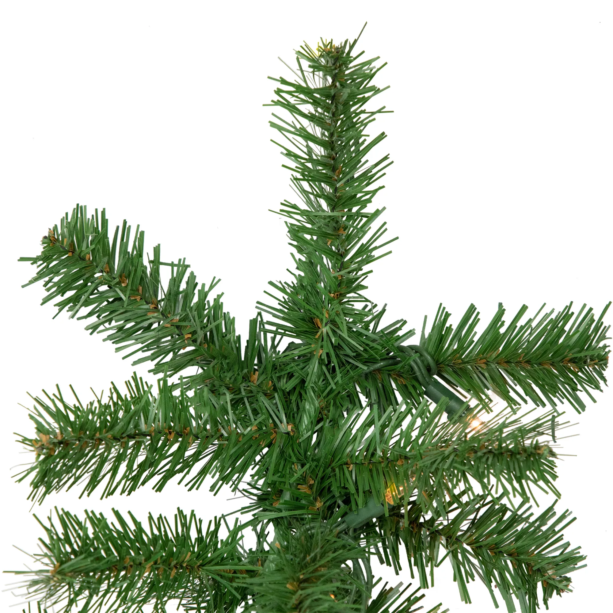 9' x 10" Pre-Lit Dorchester Pine Artificial Christmas Garland  Clear Lights