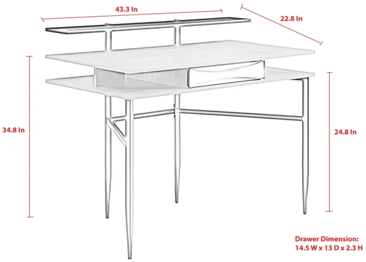 Loft Lyfe Makinley Writing Desk