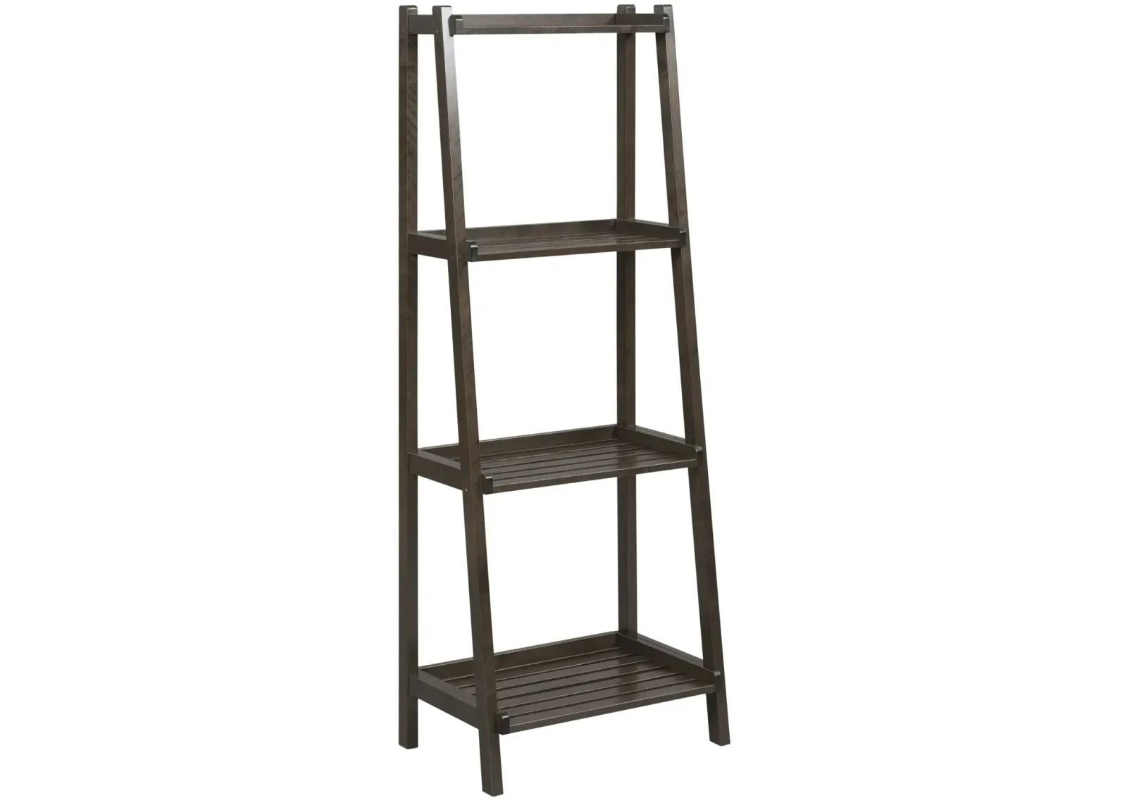 Homezia 60" Ladder Bookcase With 4 Shelves