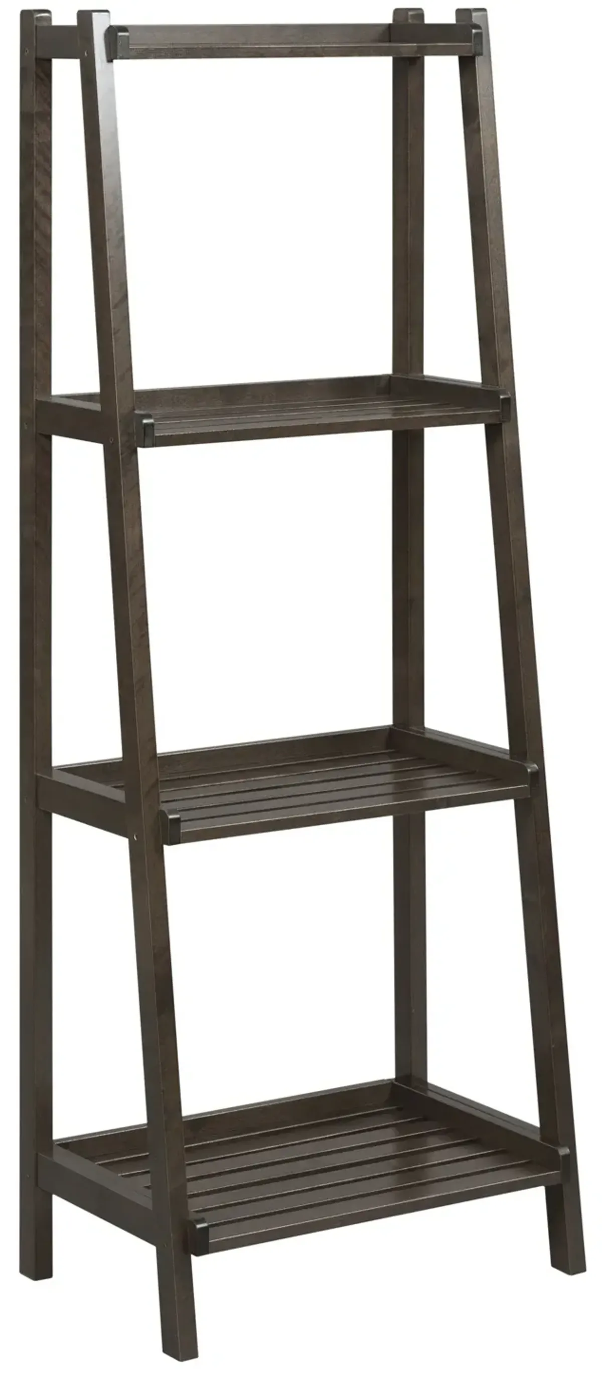 Homezia 60" Ladder Bookcase With 4 Shelves