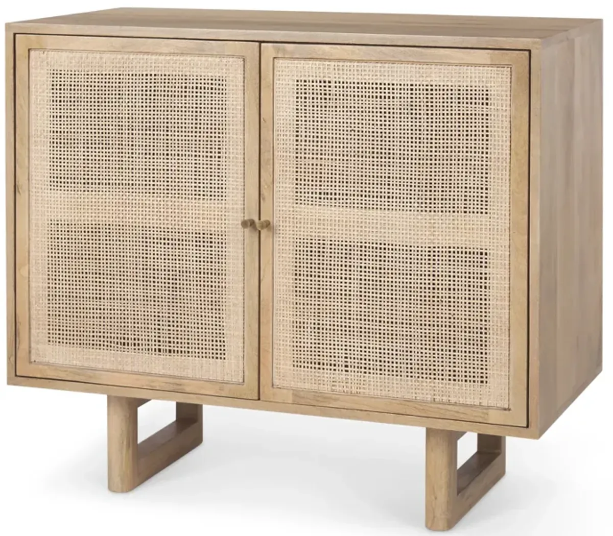 Grier Light Brown Accent Cabinet