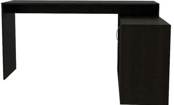 L-Shaped Desk Desti, Office, Black