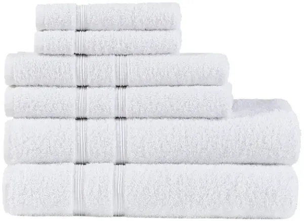 Gracie Mills Kairos 500 gsm 6-Piece Turkish Cotton Towel Set