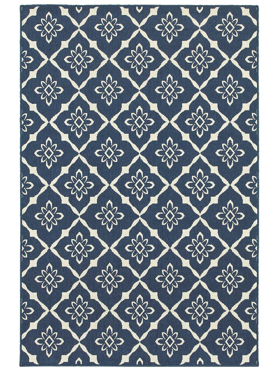 Meridian 7'10" x 10'10" Navy Rug