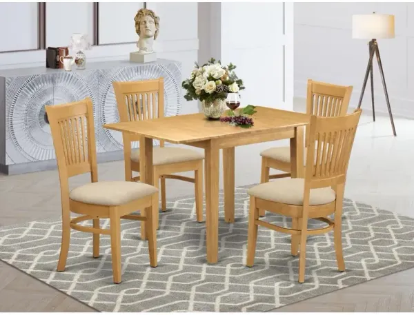 East West Furniture Dining Room Set Oak