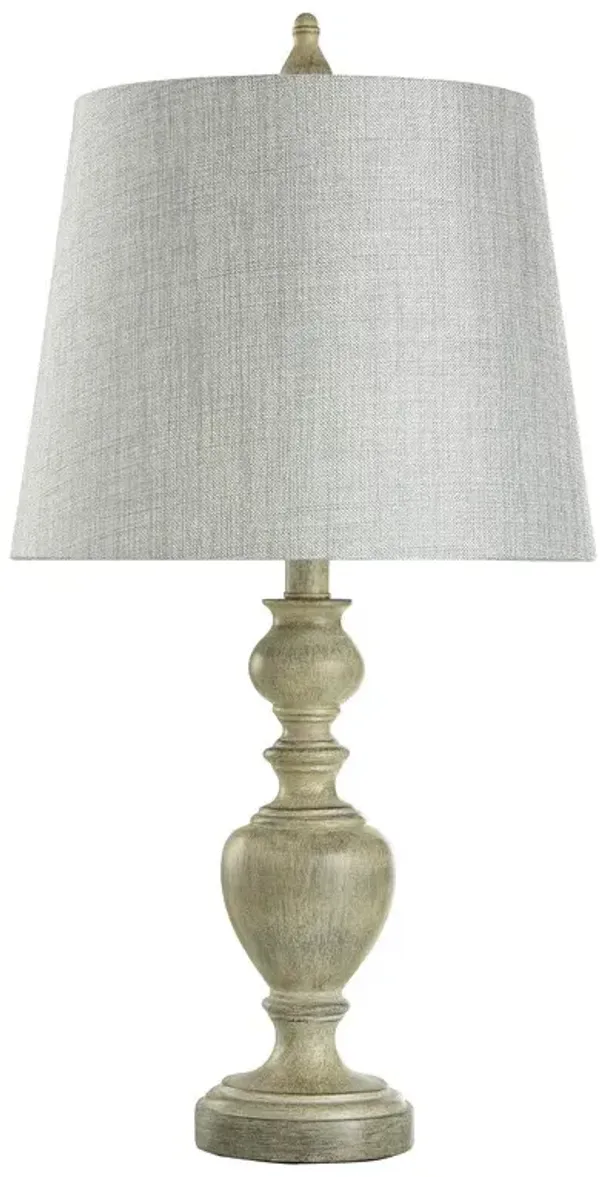 Belmont Weathered Wood Lamp
