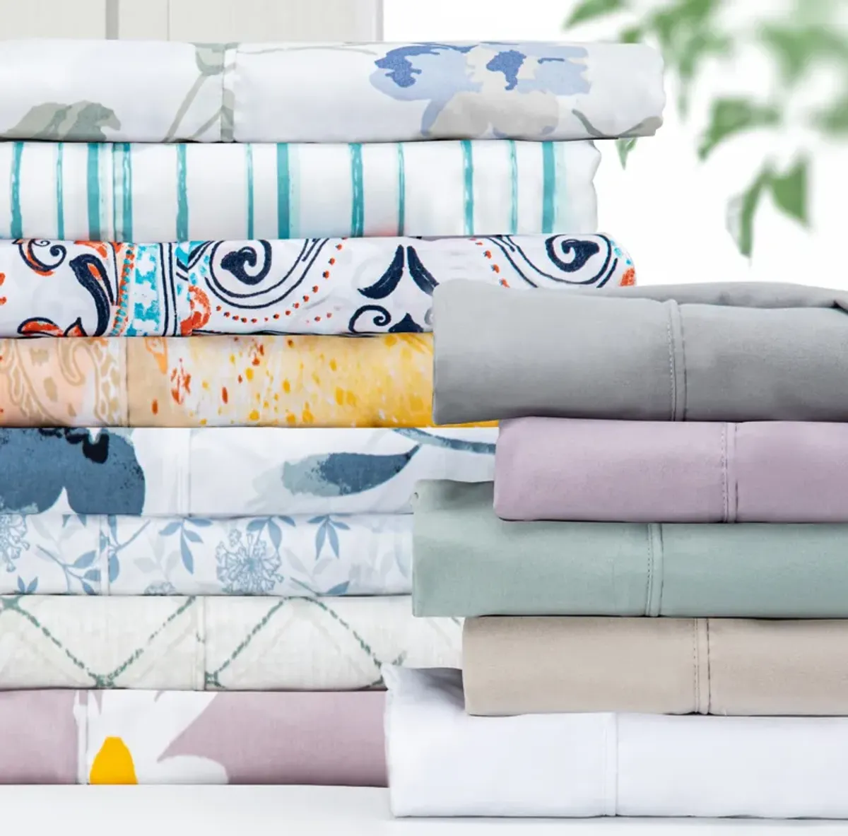 Pointehaven Microfiber Deep Pocket 100% Polyester 3 pc Sheet Set