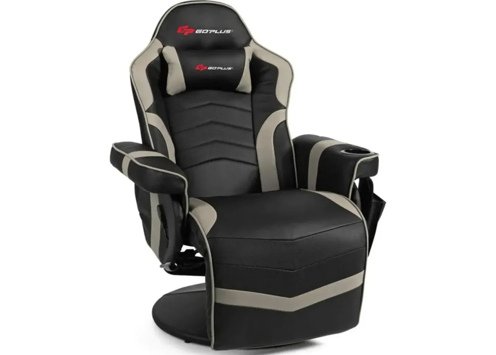 Hivvago Ergonomic High Back Massage Gaming Chair with Pillow