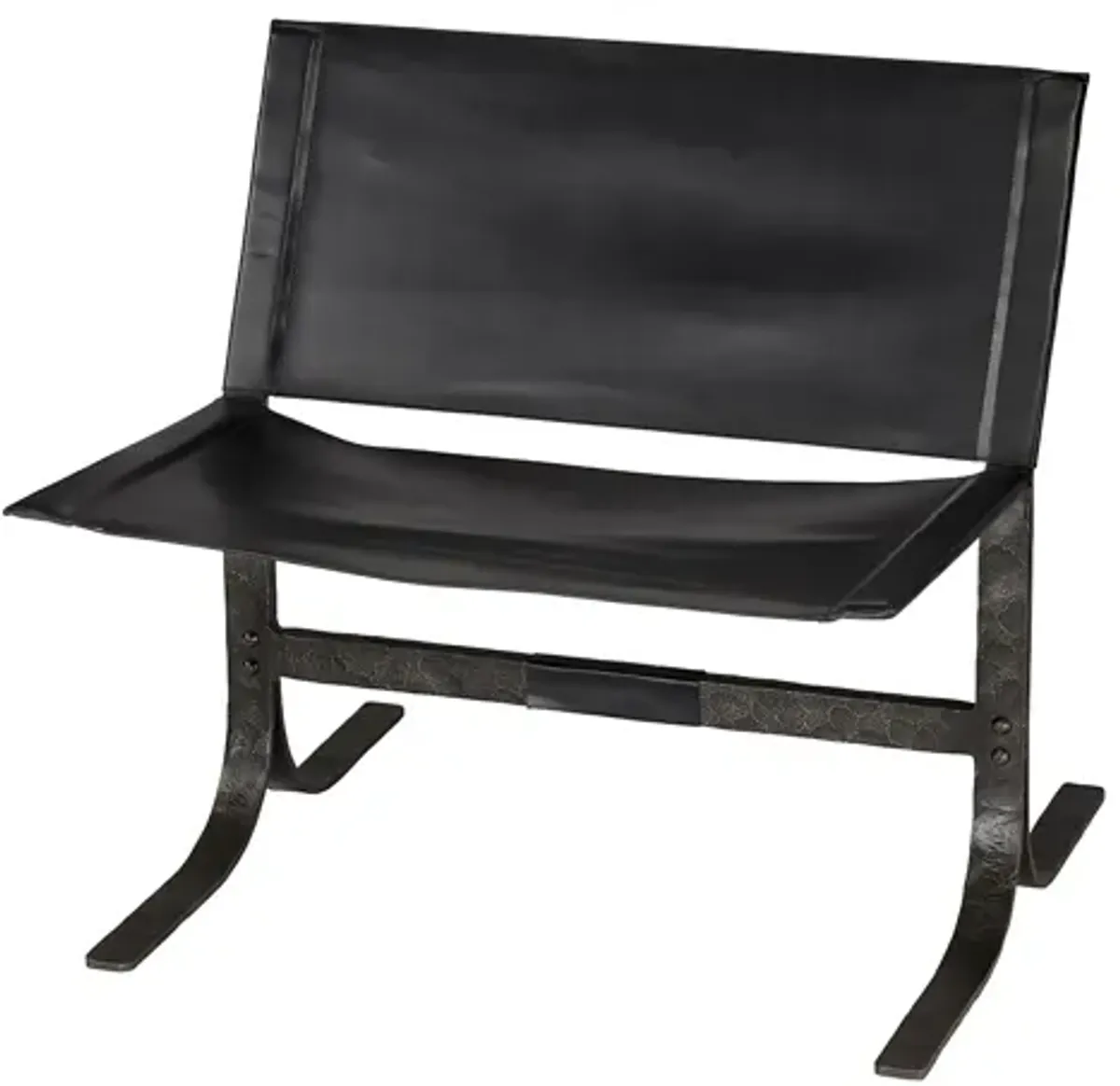 Alessa Sling Chair, Black