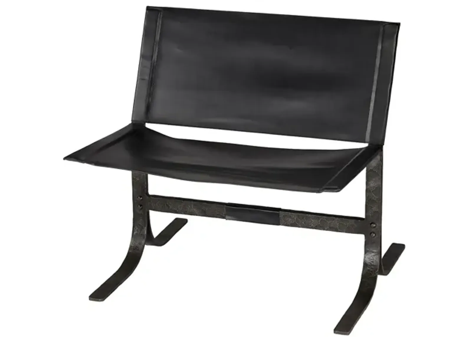 Alessa Sling Chair, Black