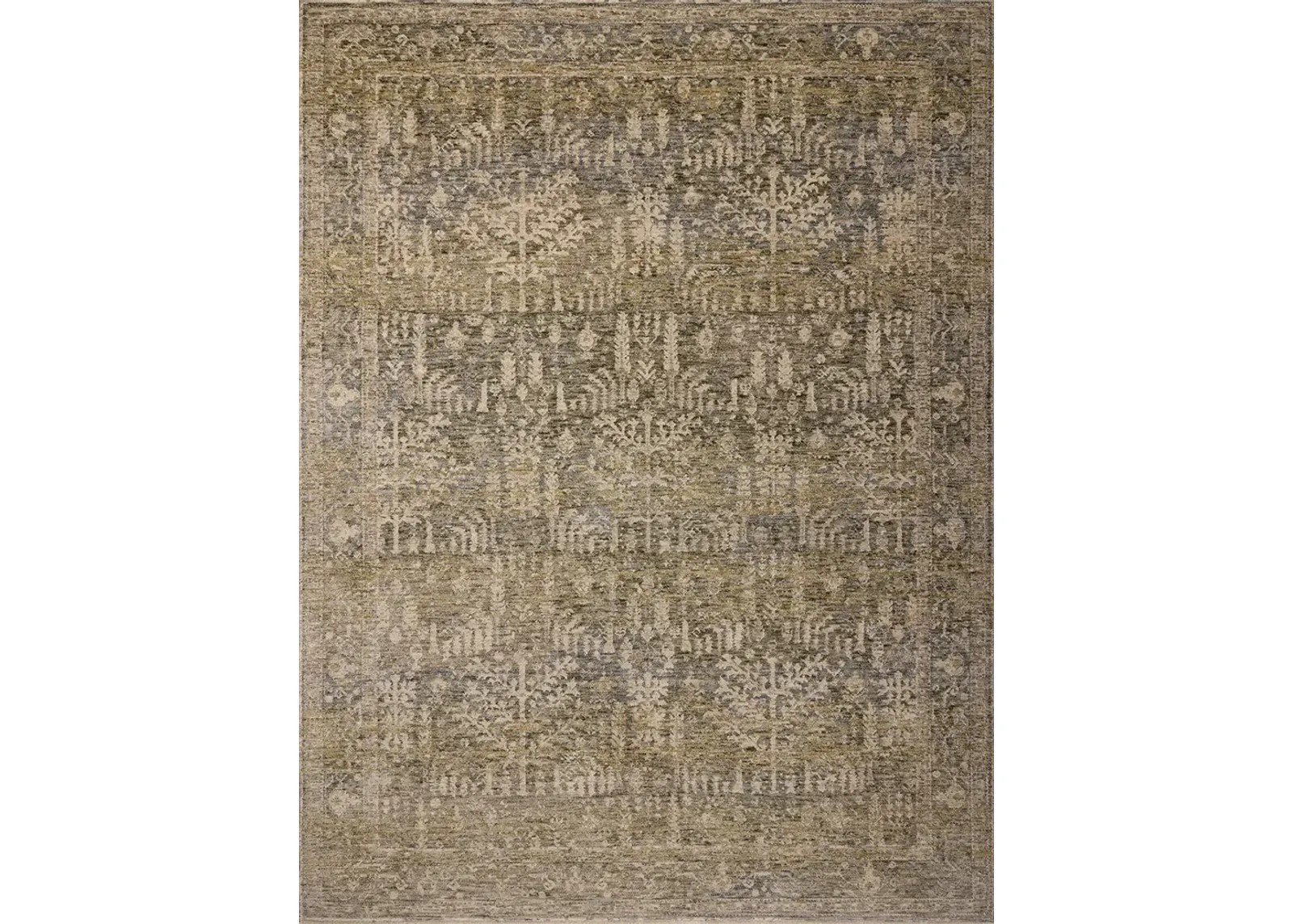 Junie Moss/Natural 5'3"x5'3" Round Rug