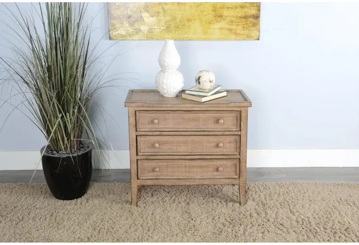 Sunny Designs Beach Pebble Side Chest