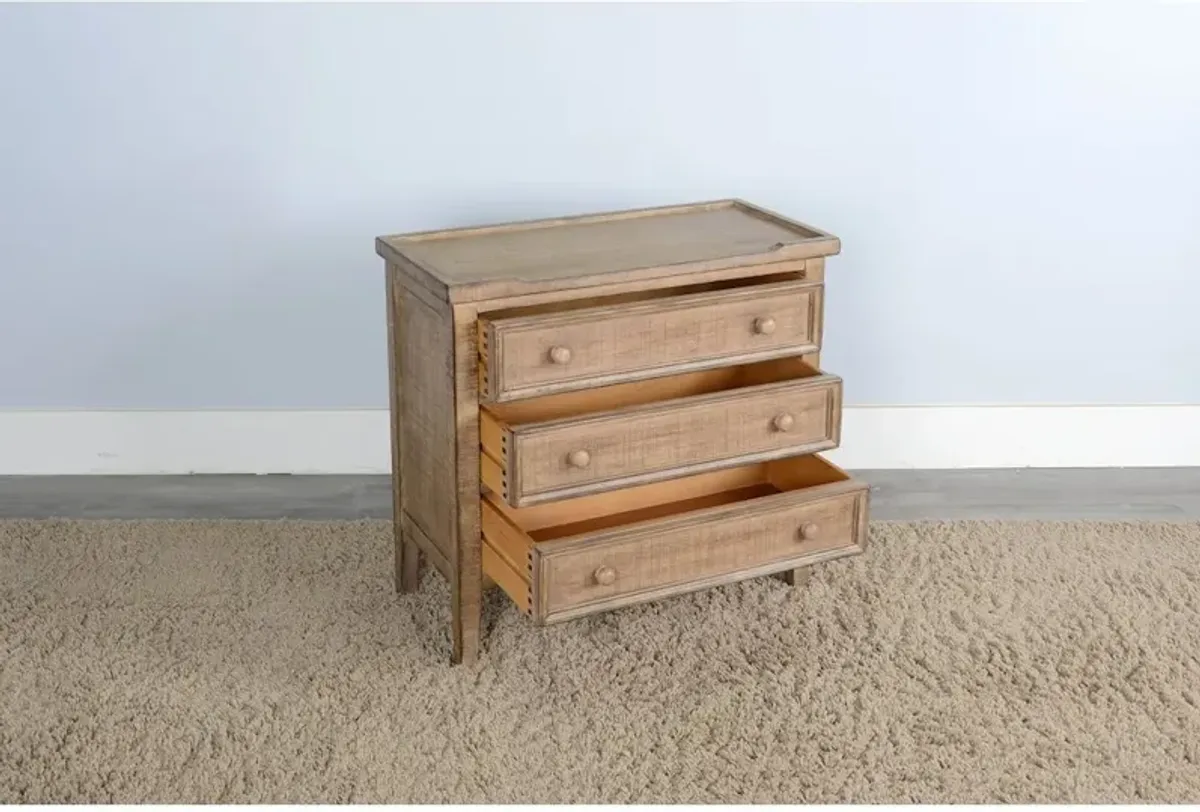 Sunny Designs Beach Pebble Side Chest