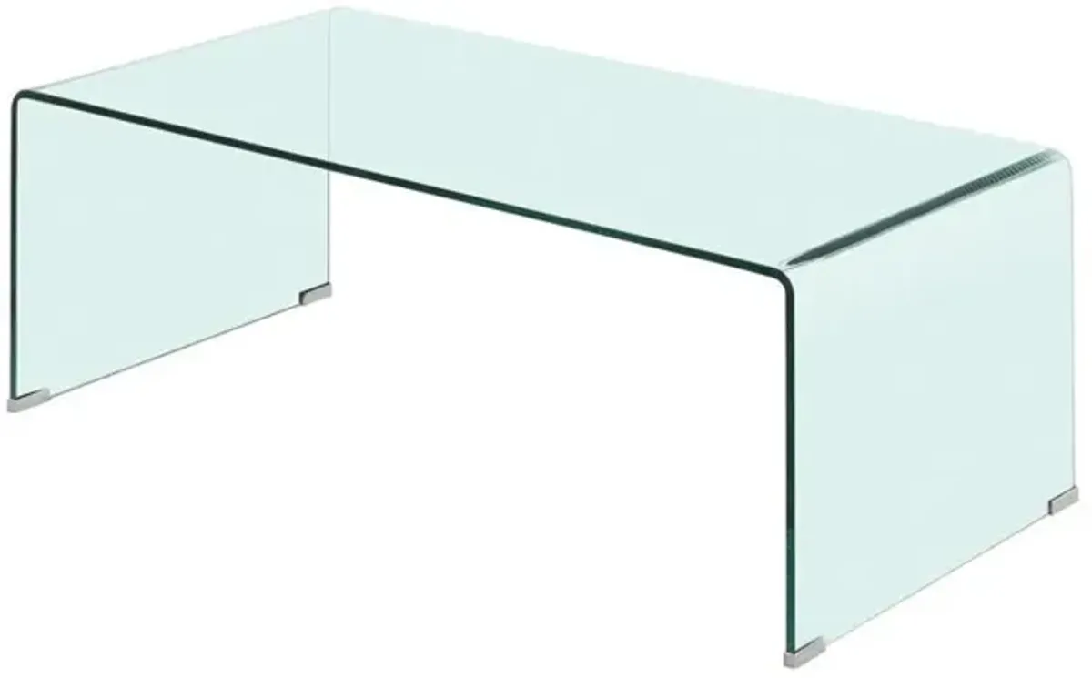 Ripley Rectangular Coffee Table Clear