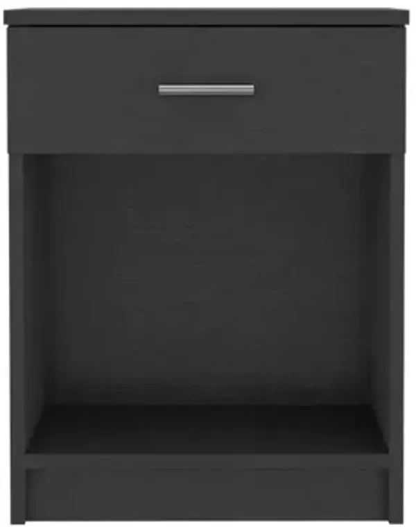 Nightstand Coco, Bedroom, Black