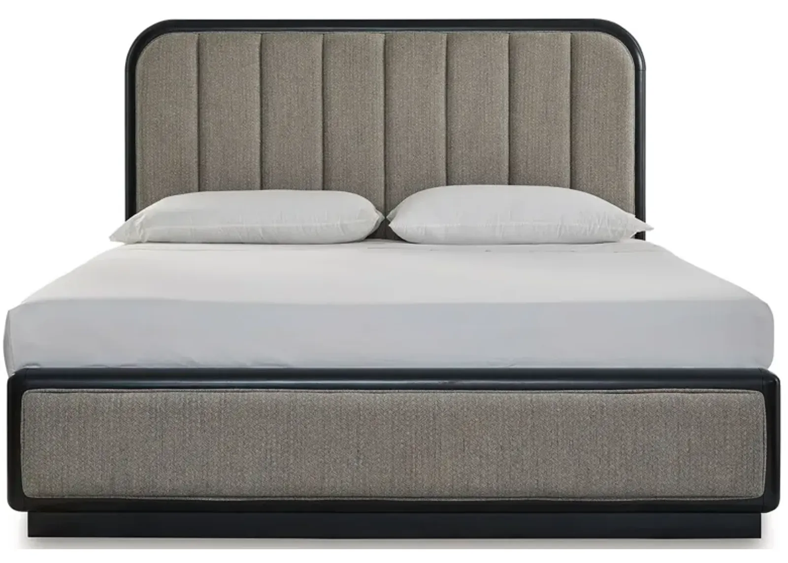 Rowanbeck King Upholstered Panel Bed