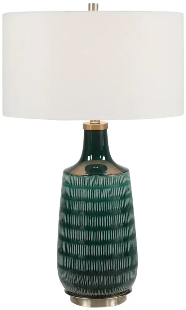 Scouts Deep Green Table Lamp