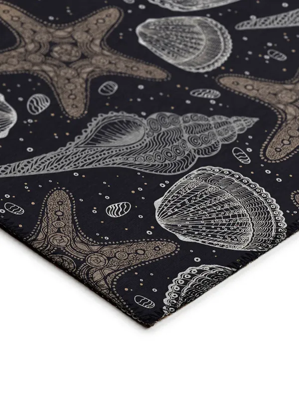Seabreeze SZ4 Black 5' x 7'6" Rug