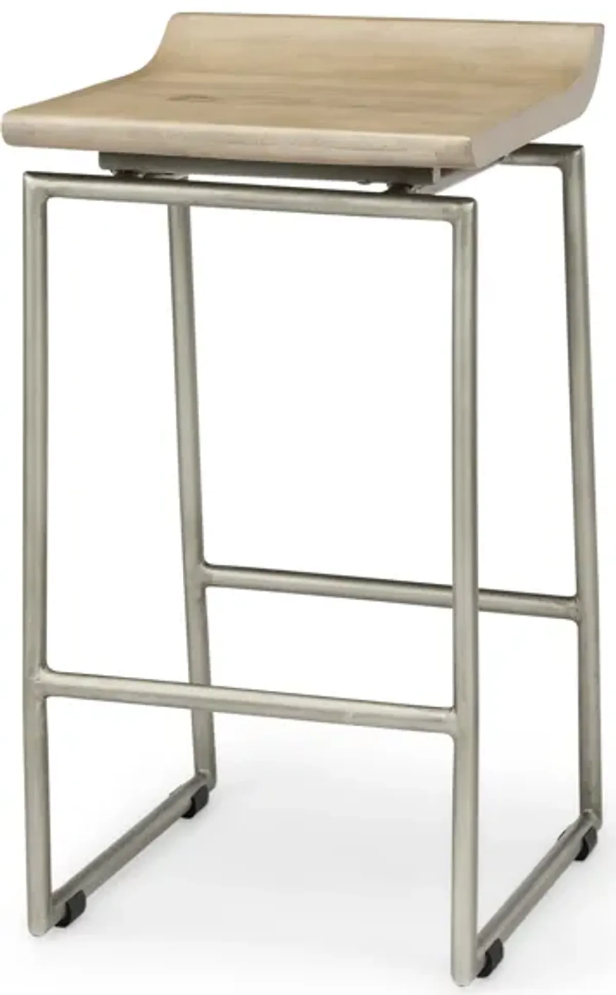 Givens Wood Seat Stool