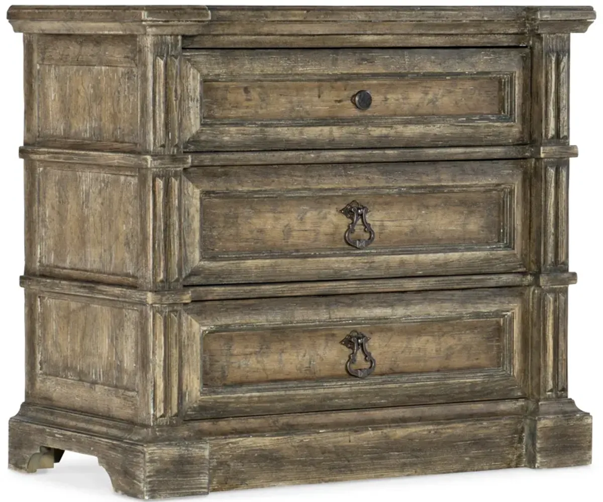 La Grange Jefferson Three-Drawer Nightstand