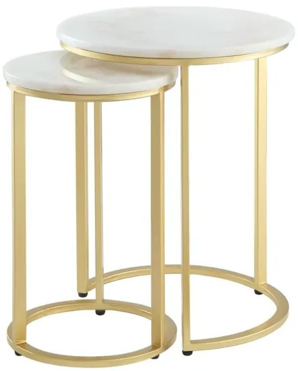 Inspired Home Stella End Table