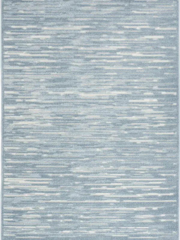 Care Free CAF04 Blue 6'7" x 9'2" Rug