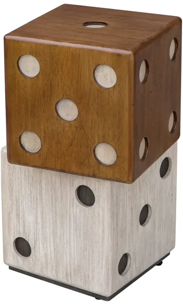 Roll The Dice Accent Table