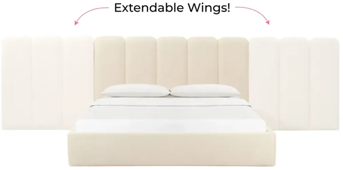 Palani Bed with Wings