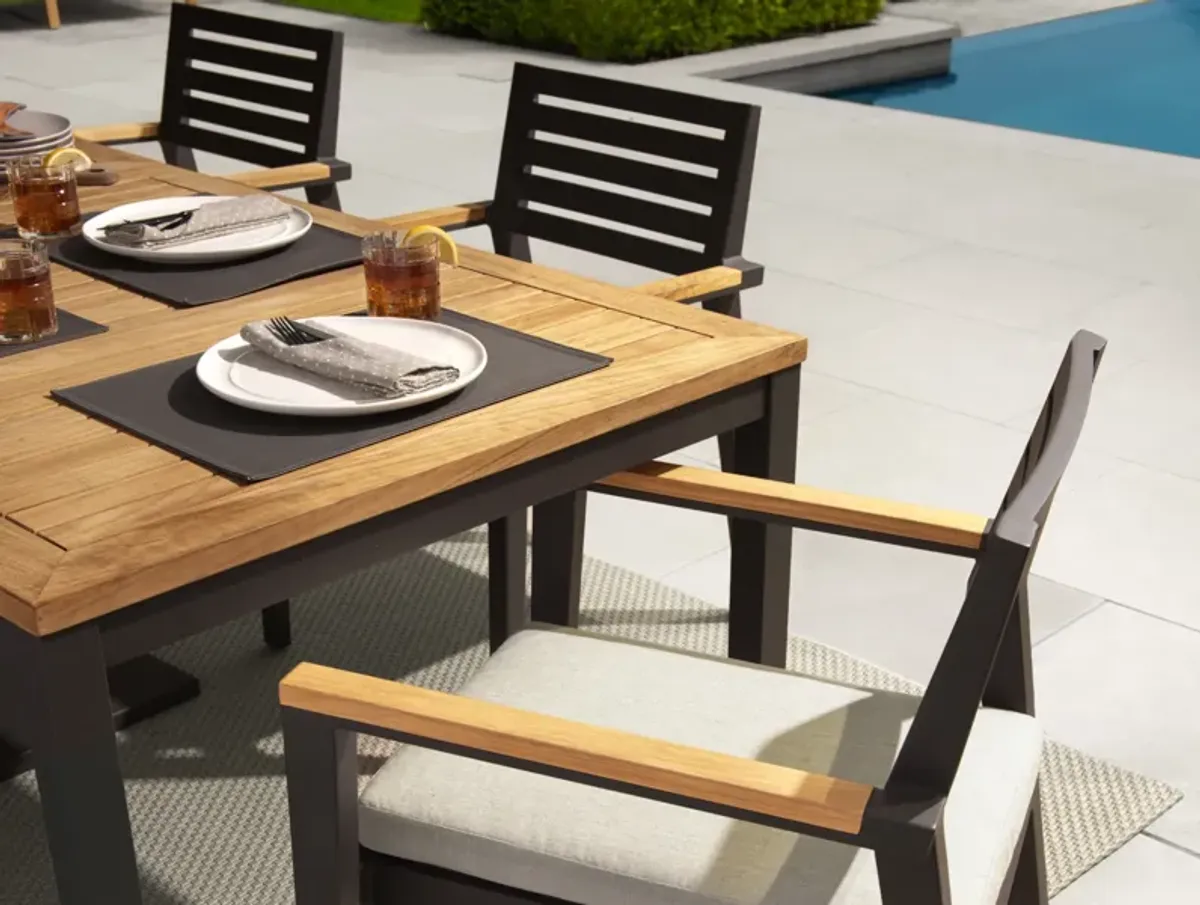 Rhodes 7 Piece Patio Dining Set with 96 in. Table