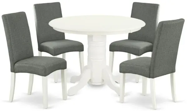 Dining Room Set Linen White