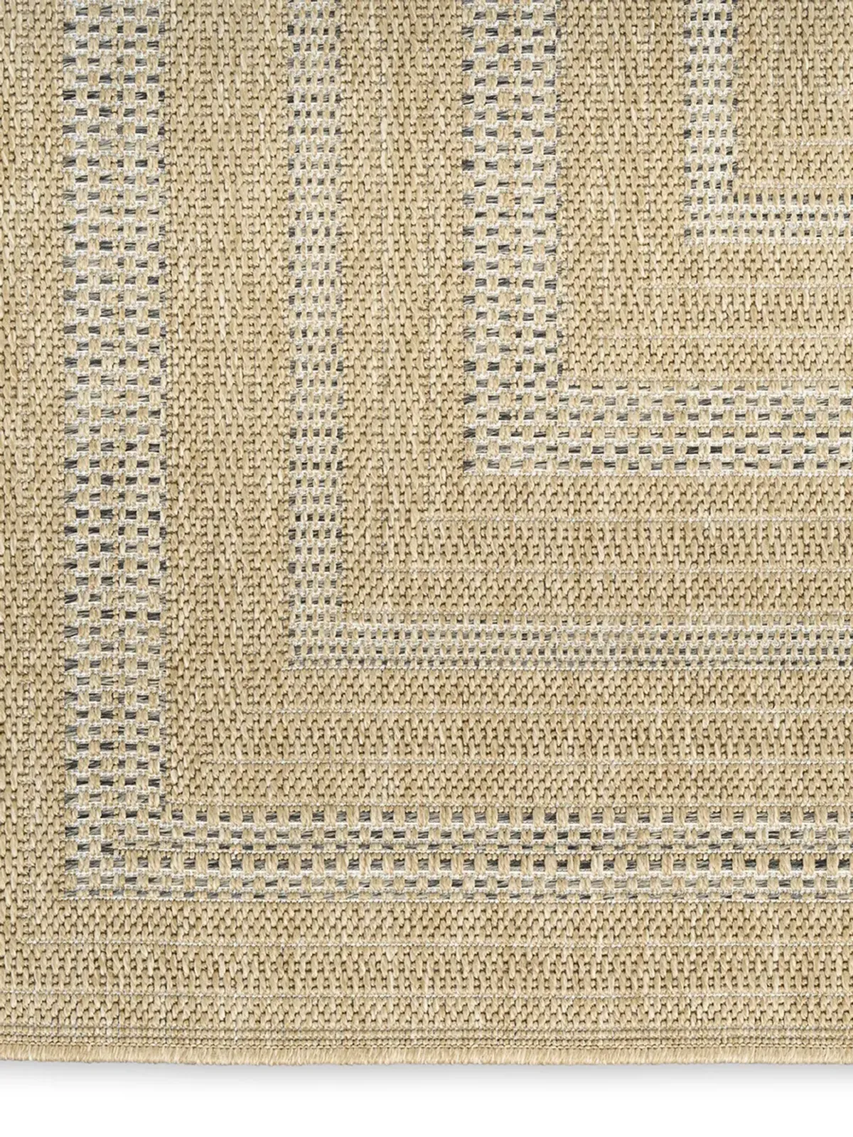 Tulum TLM04 Taupe/Gray 2'2" x 8' Rug