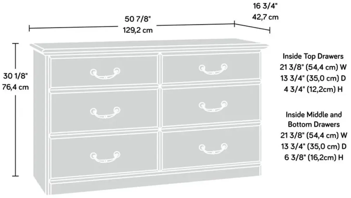 Sauder Orchard Hills Dresser