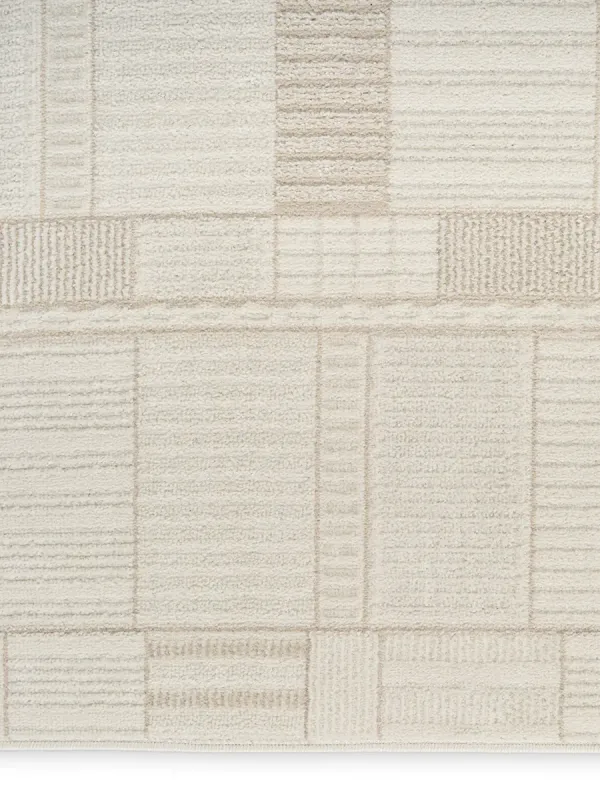 Nordic NRC04 Ivory/Beige 8' x 10' Rug