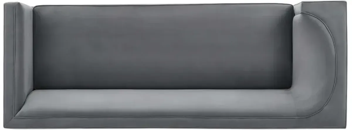 Eminence Upholstered Performance Velvet Sofa