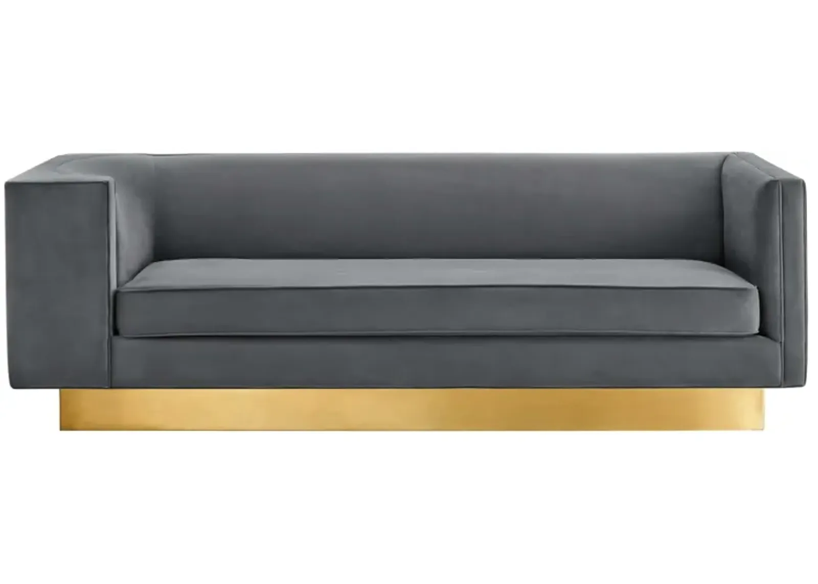 Eminence Upholstered Performance Velvet Sofa