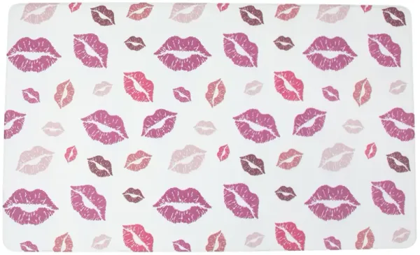 29.5" Lips Valentine's Day Kitchen Comfort Mat