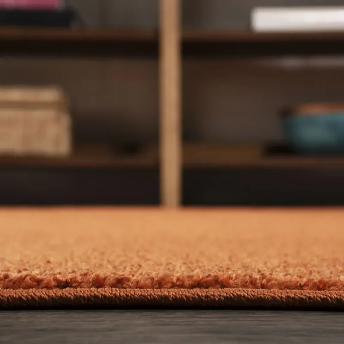 Haze Solid Low-Pile Area Rug