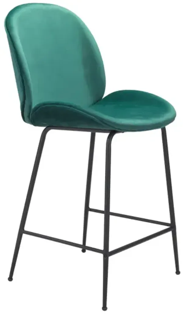 Miles Counter Stool Green