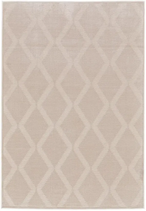 Prasad 3678F Ivory/Tan 5' x 8' Rug
