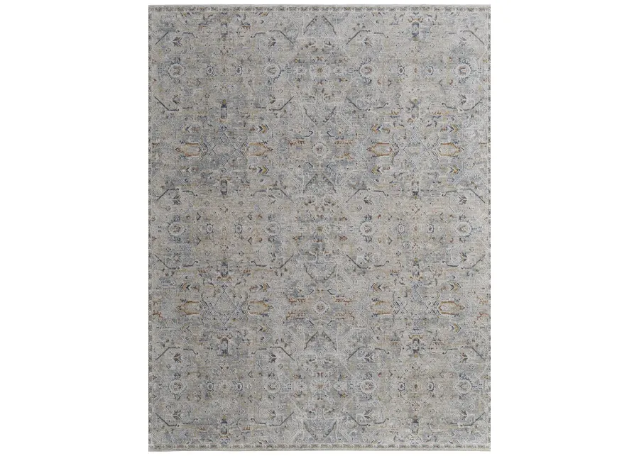 Pasha 39M6F 2' x 3' Ivory/Blue/Tan Rug