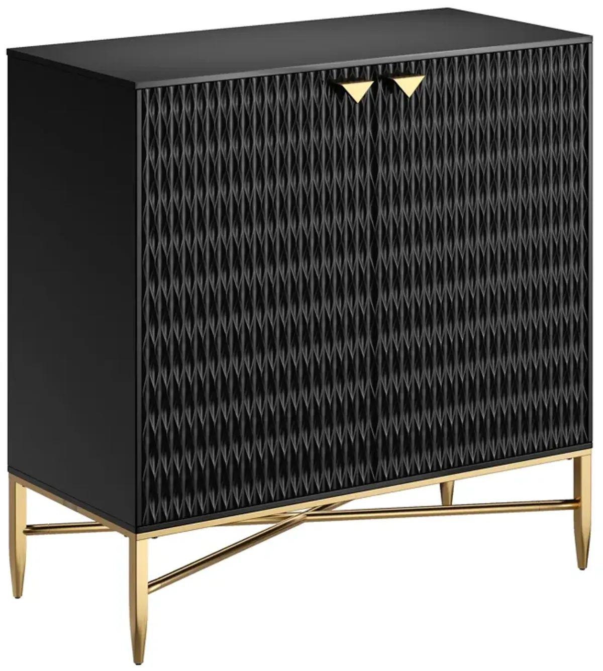 MONDAWE Multi-function 2 Door Locker Accent Cabinet Storage Cabinet With 2 Shelves