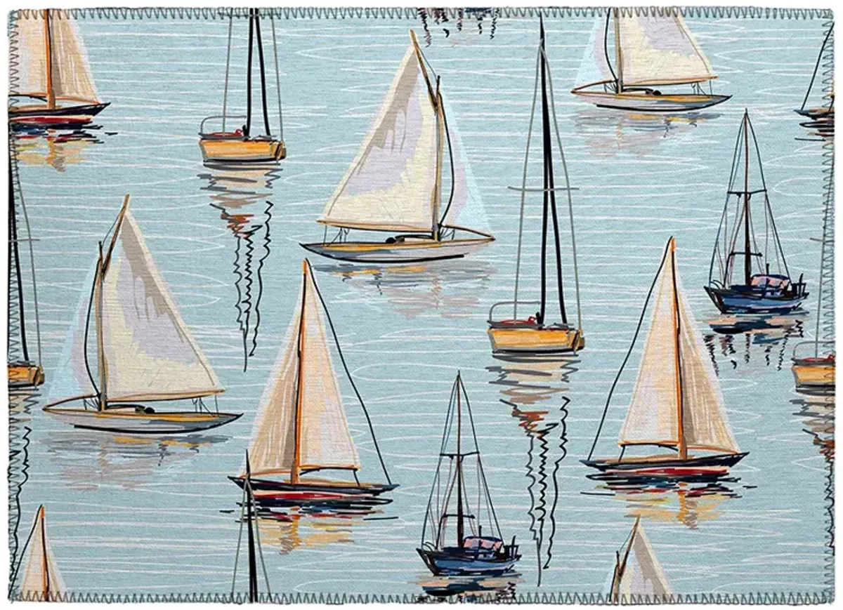 Harbor HA8 Sky 20" x 30" Rug