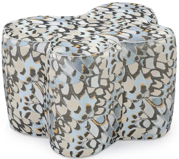 Mariposa Large Multicolor Ottoman