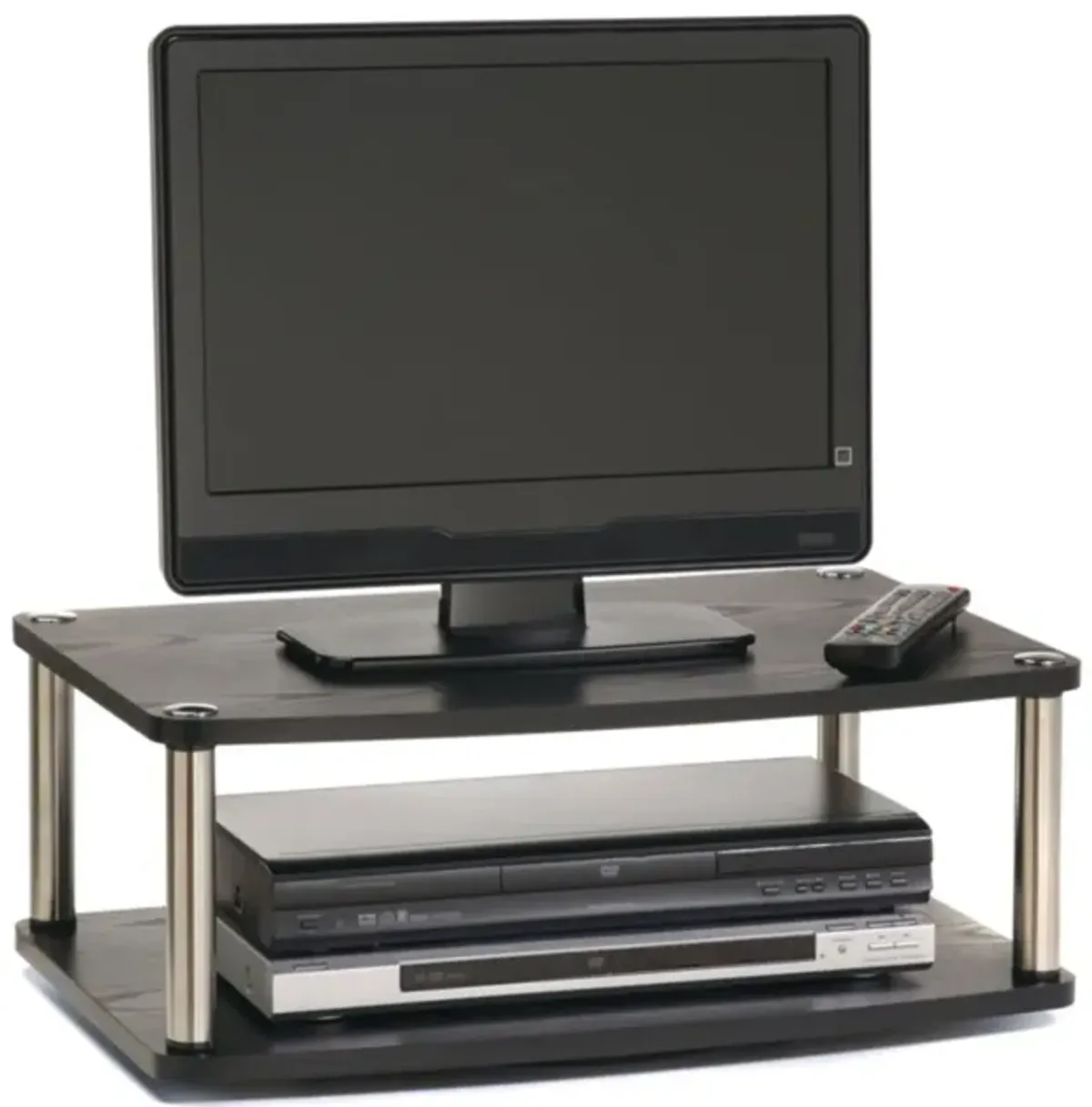Hivvago 2-Tier Swivel TV Stand / TV Turntable Swivel Board