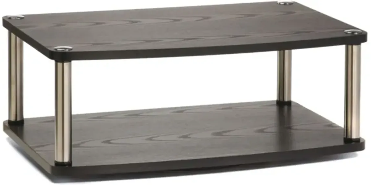 Hivvago 2-Tier Swivel TV Stand / TV Turntable Swivel Board