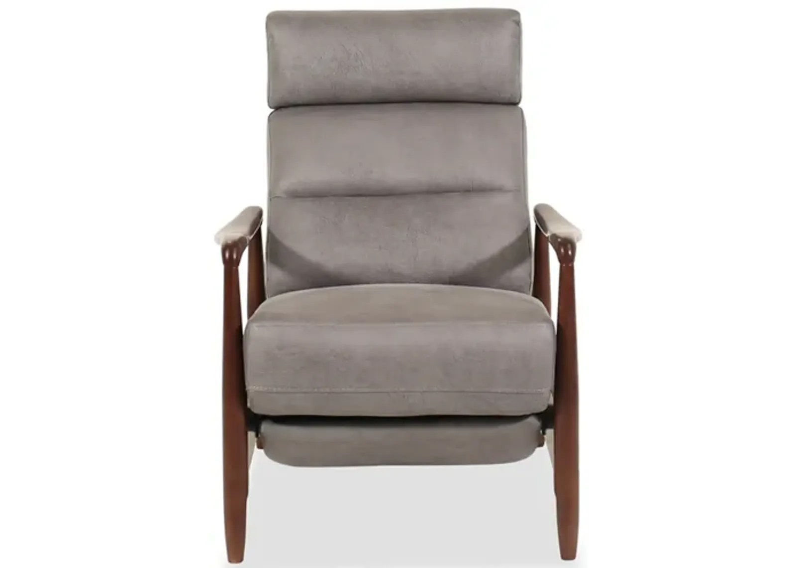 Macke Gray Push Back Recliner