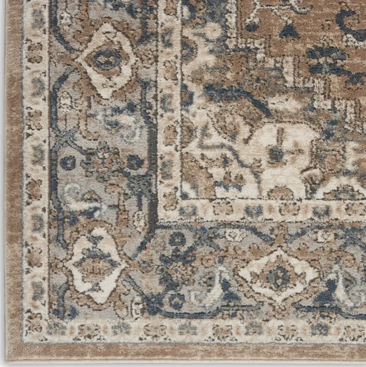Quarry QUA05 Beige/Gray 2'2" x 3'9" Rug