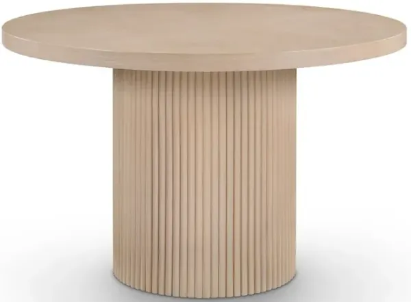 Meridian Furniture Belinda Natural Oak Veneer Dining Table