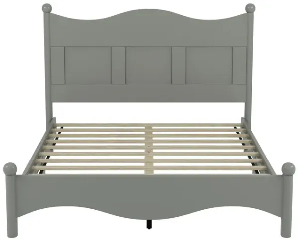 Merax Elegant Design Wood Platform Bed with Headboard
